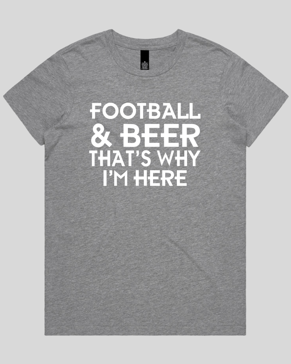 football & beer Women's T-Shirt