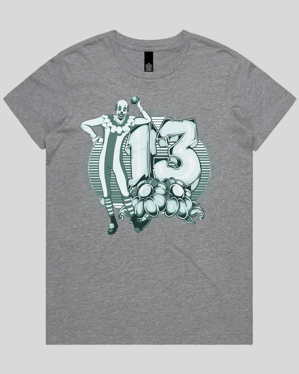 Lucky 13 Clown Women's T-Shirt