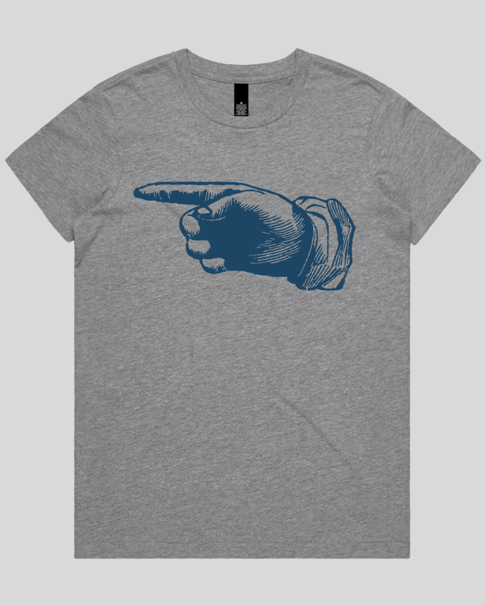 Retro Pointing Hand Women's T-Shirt