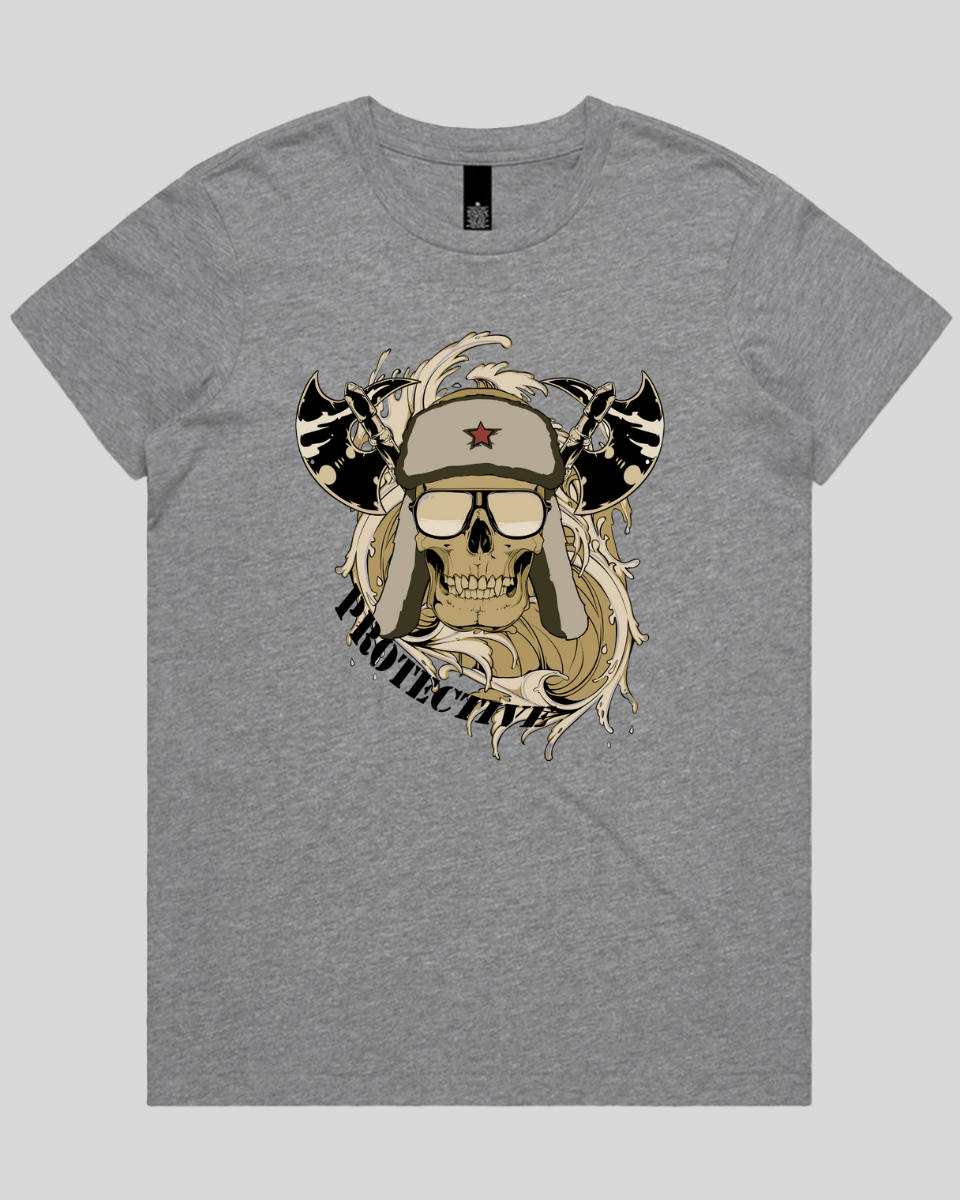 Proactive War Skull Women's T-Shirt