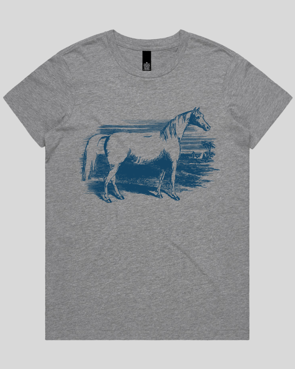 Rustic Horse Field Women's T-Shirt