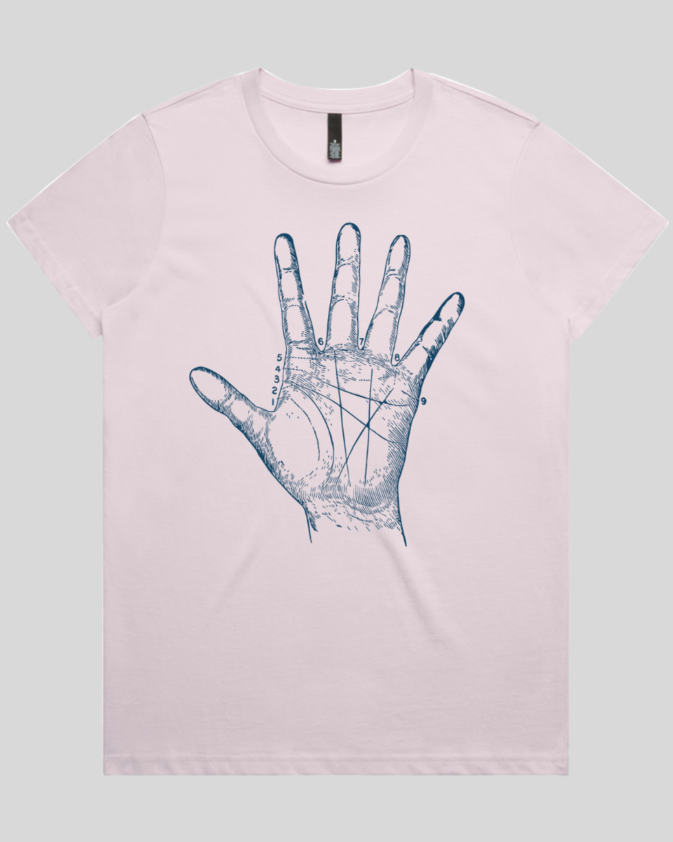 Palm Reading Women's T-Shirt