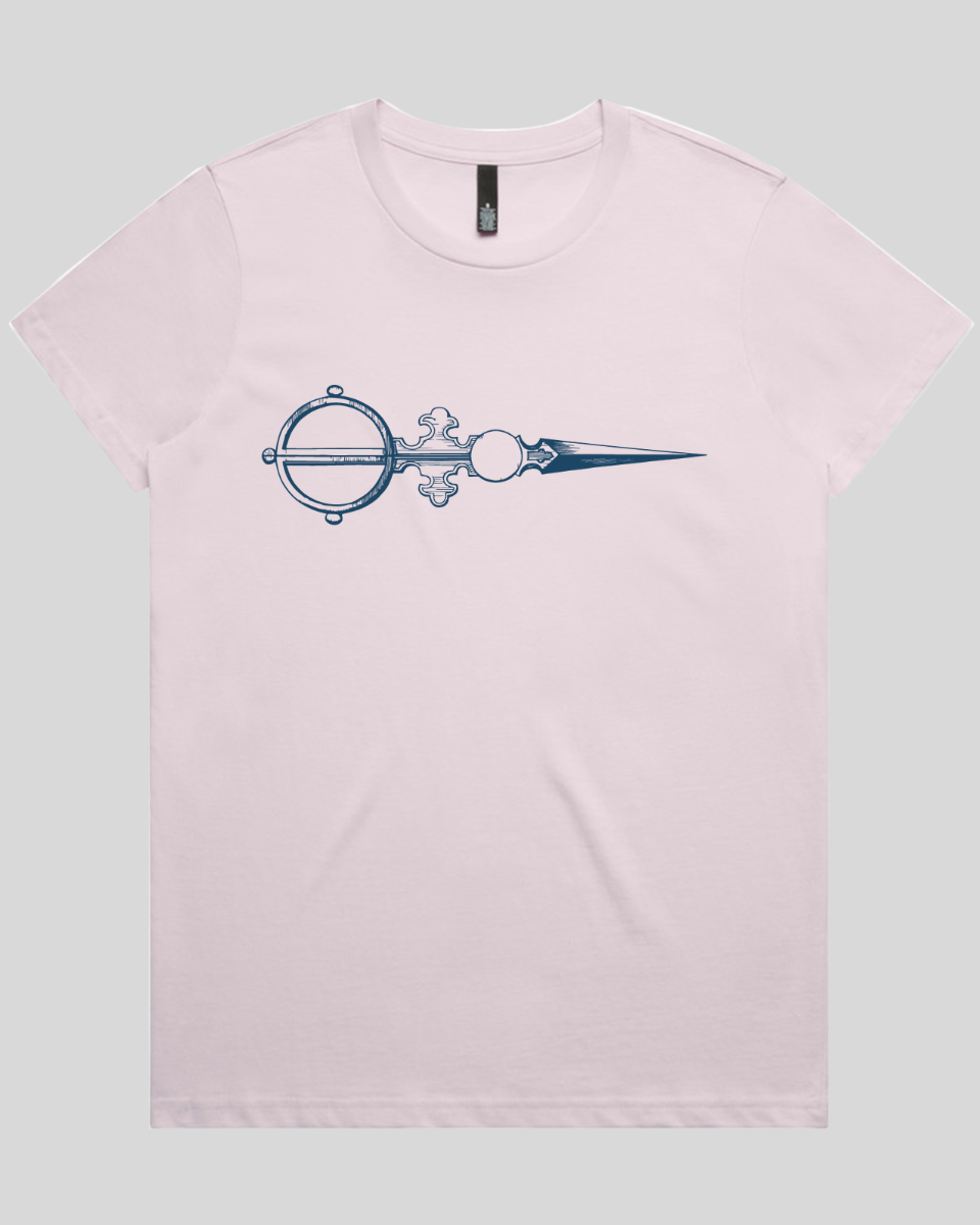 Victorian Needlepoint Scissors Women's T-Shirt