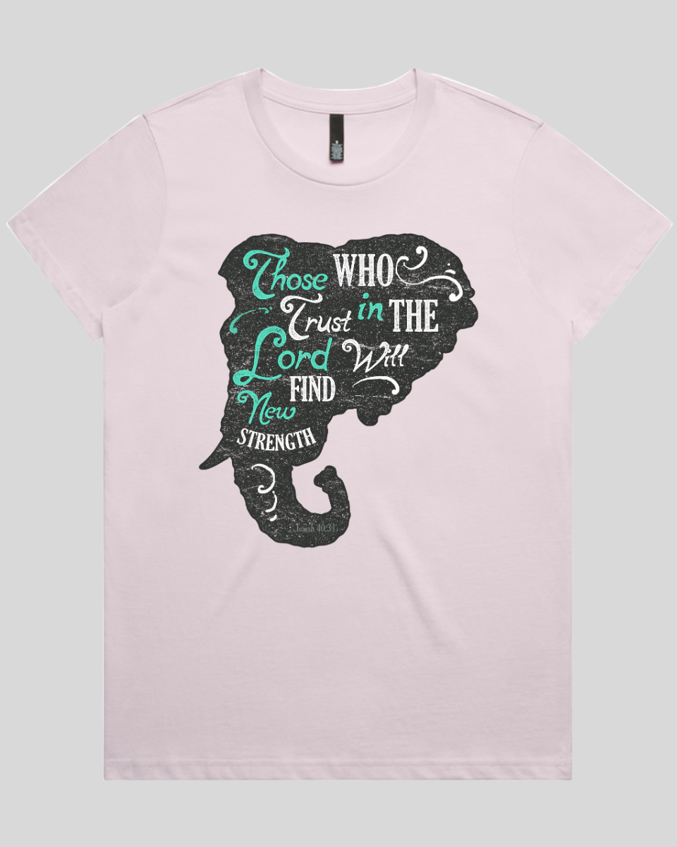 Trust In The Lord Women's T-Shirt