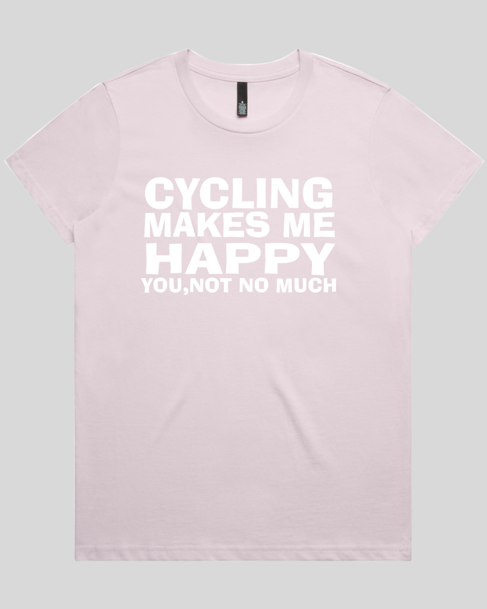 cycling makes me Women's T-Shirt