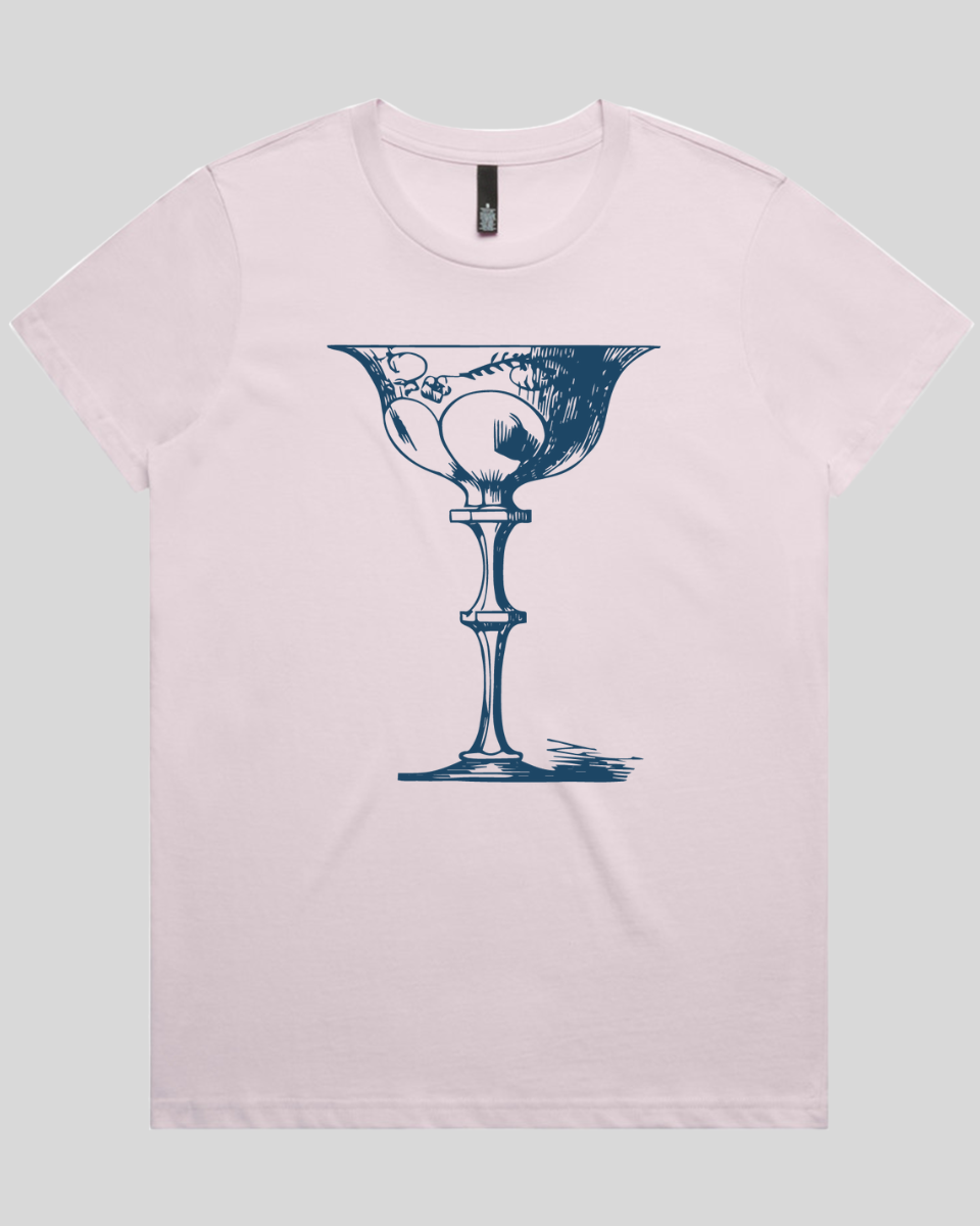 Victorian Cocktail Glass Women's T-Shirt