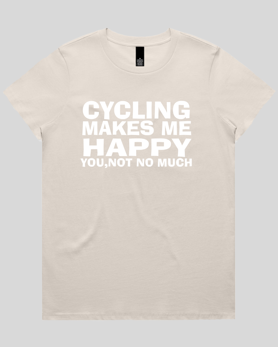 cycling makes me Women's T-Shirt