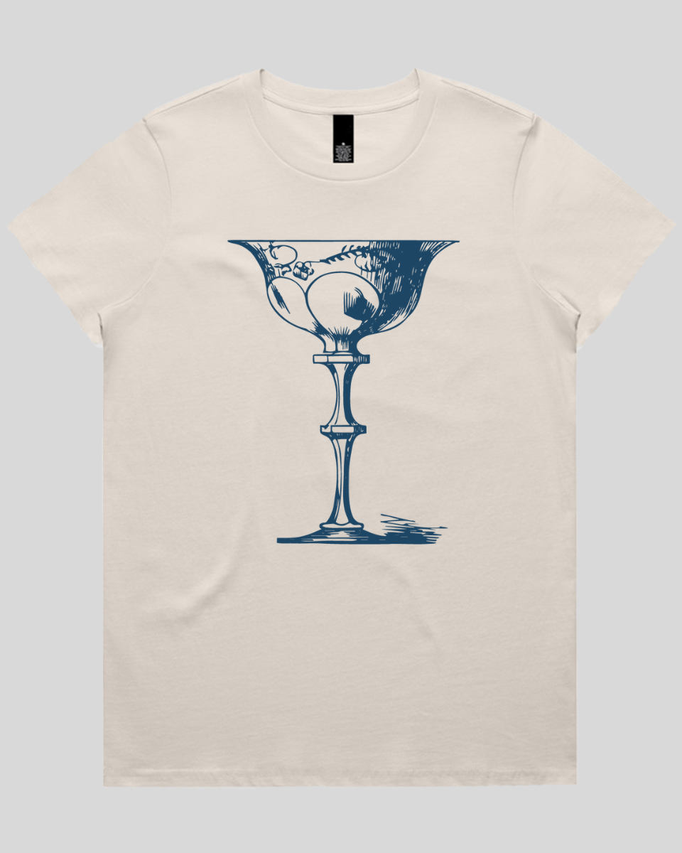 Victorian Cocktail Glass Women's T-Shirt