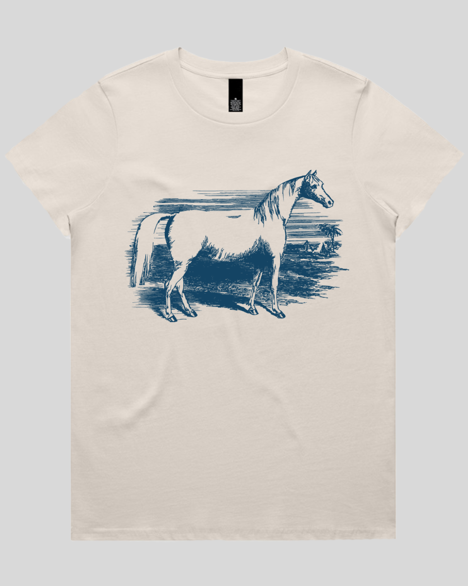 Rustic Horse Field Women's T-Shirt