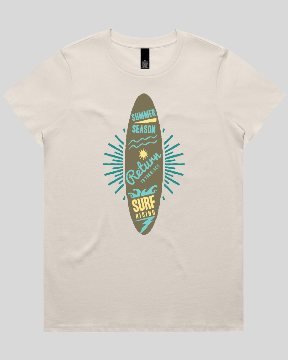 Surf Riding Women's T-Shirt