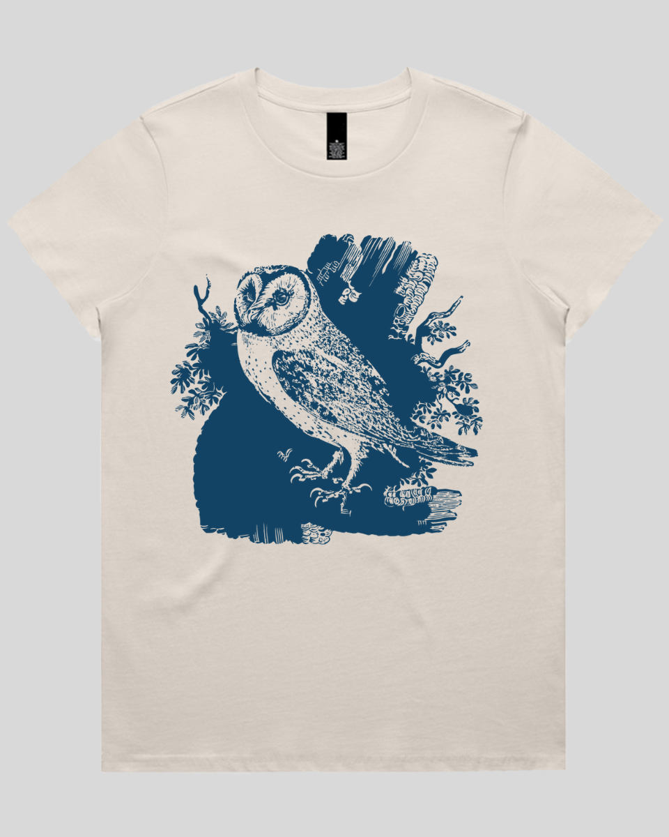 Perched Forest Owl Women's T-Shirt