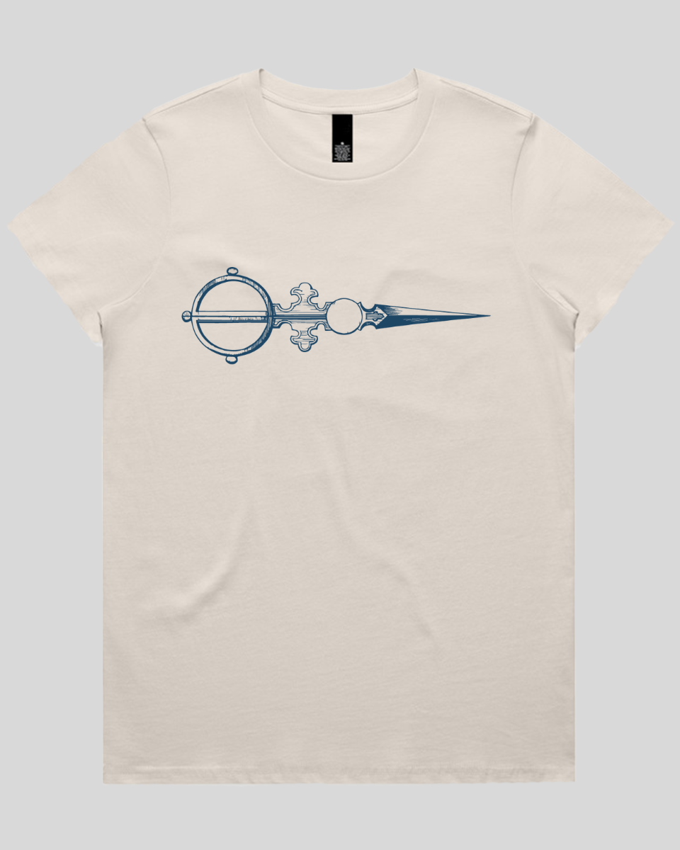 Victorian Needlepoint Scissors Women's T-Shirt