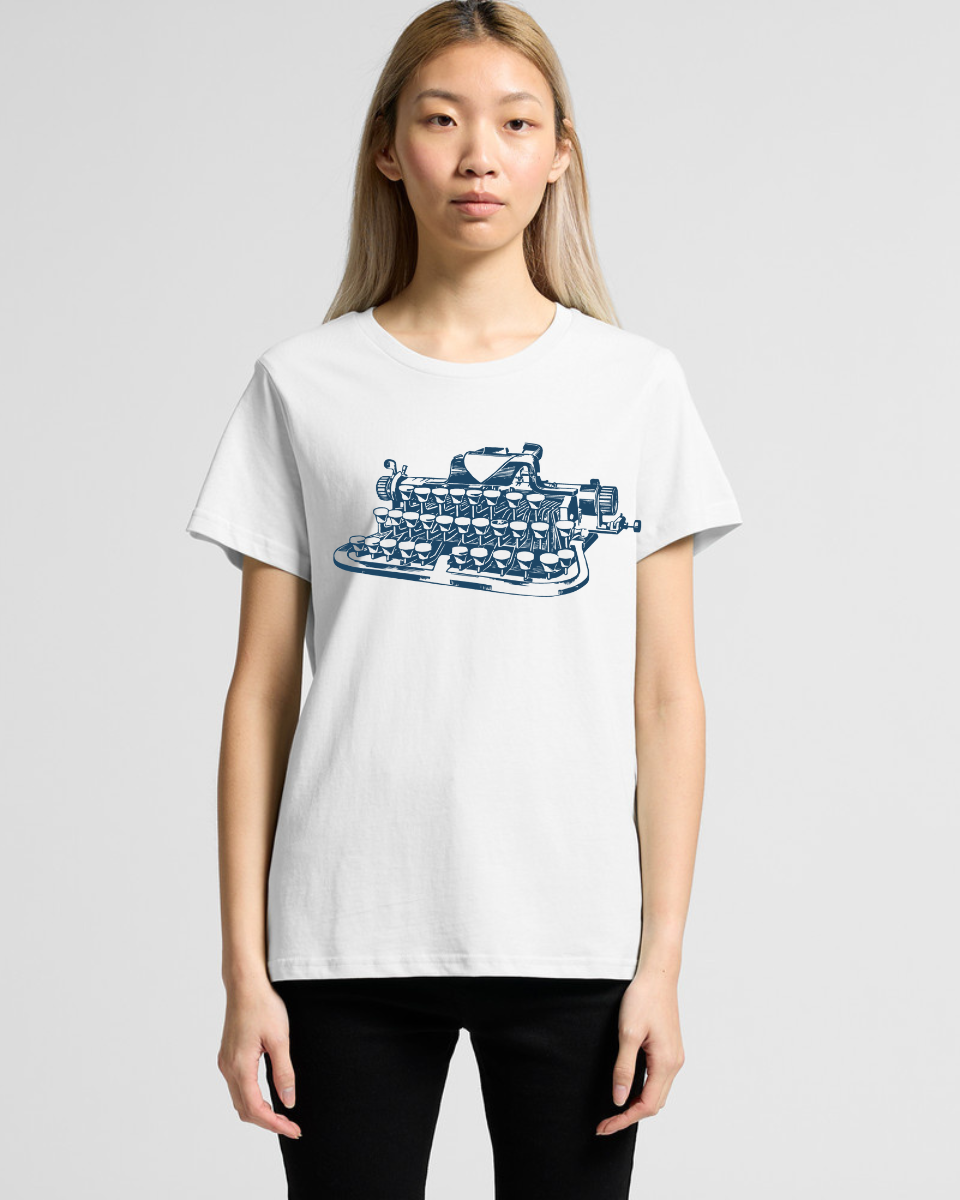 Vintage Keys Typewriter Women's T-Shirt