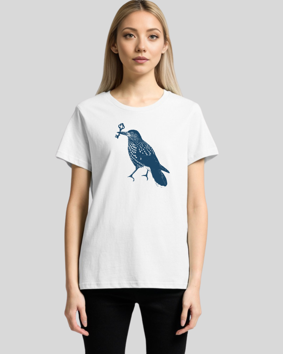 Bird-with-key Women's T-Shirt