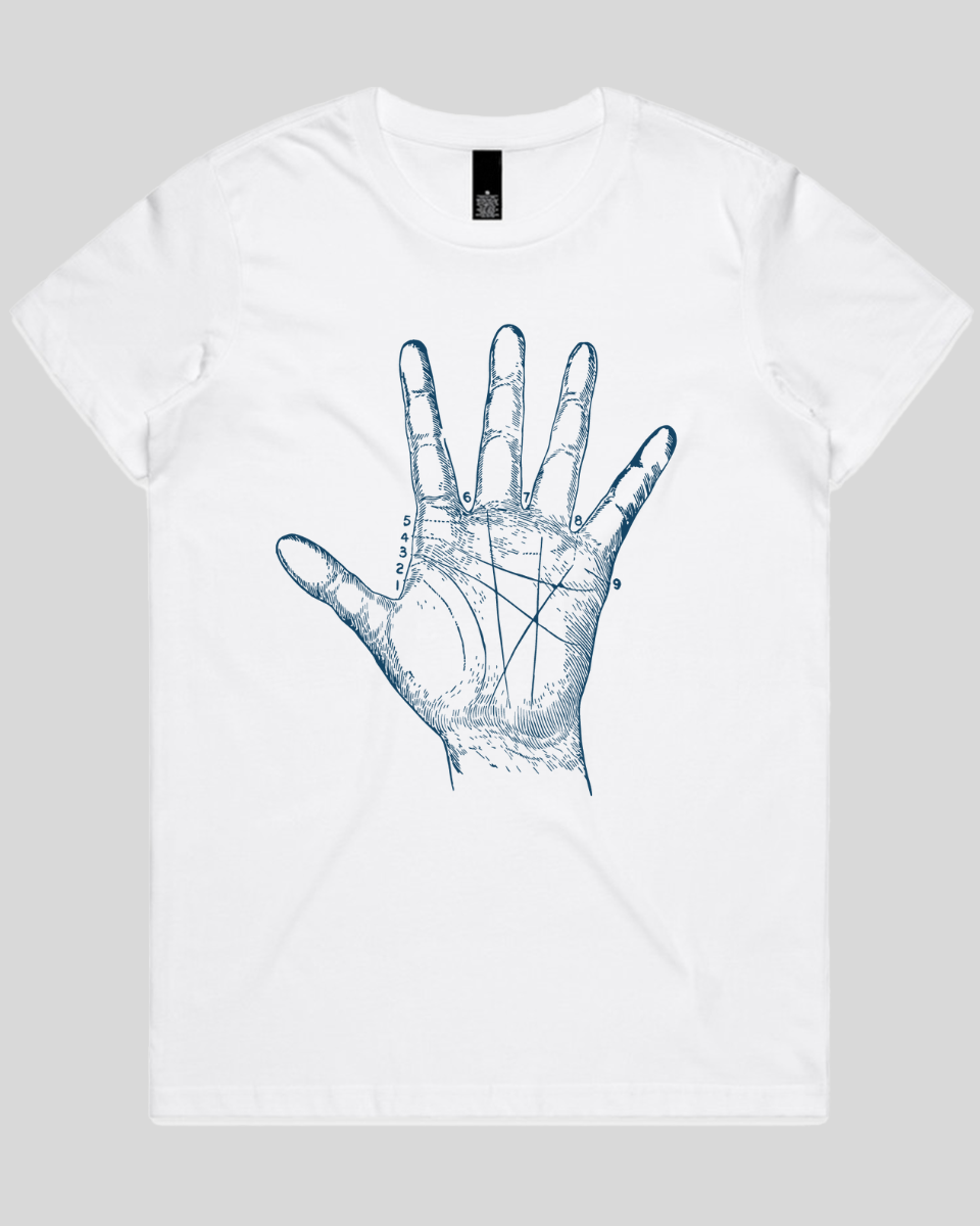 Palm Reading Women's T-Shirt