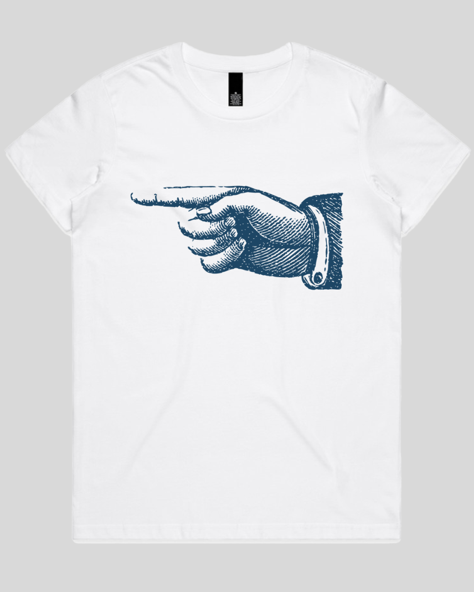 Pointing Finger 2 Women's T-Shirt
