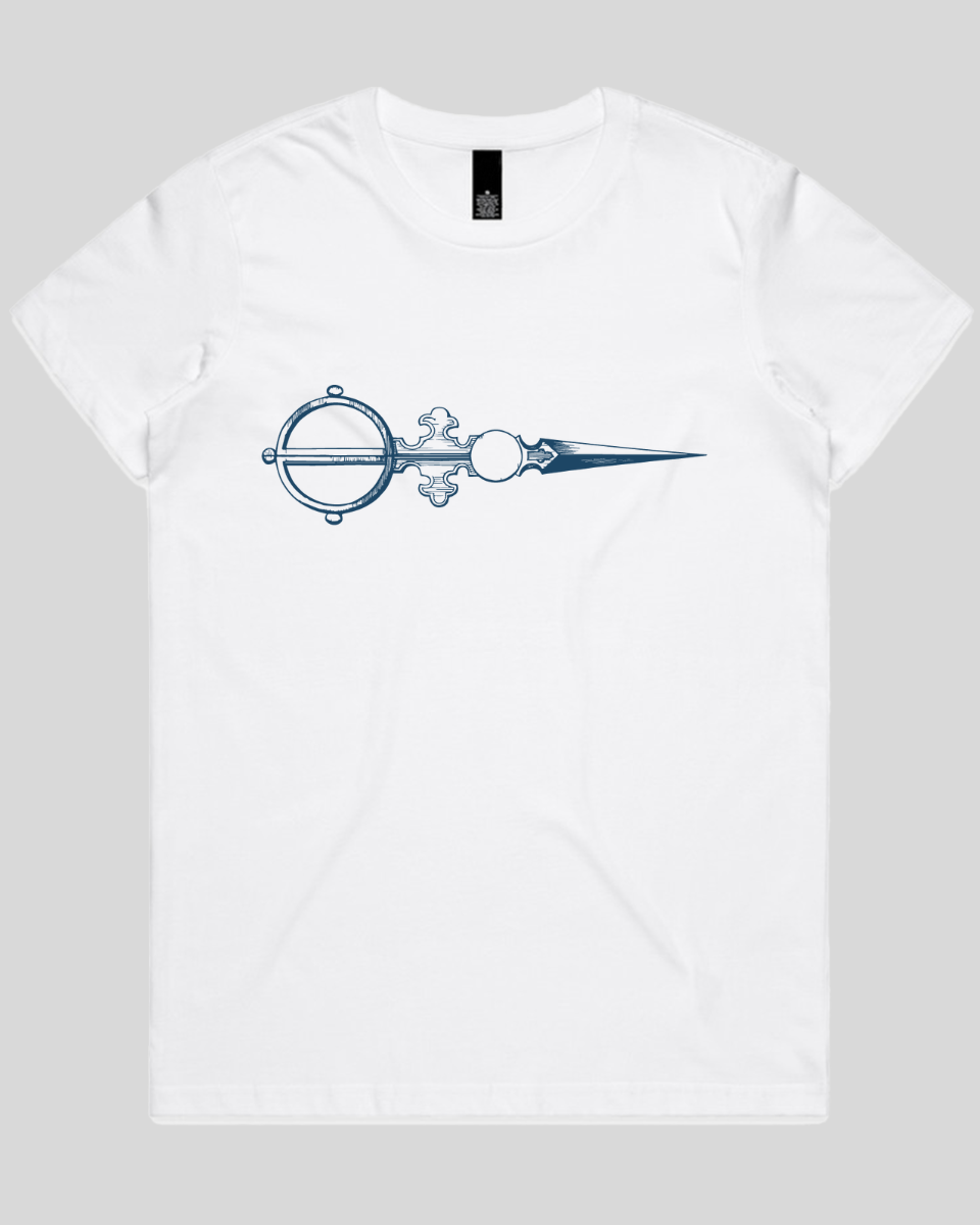 Victorian Needlepoint Scissors Women's T-Shirt