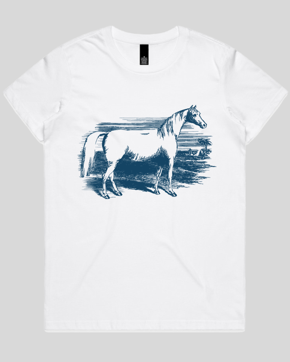 Rustic Horse Field Women's T-Shirt