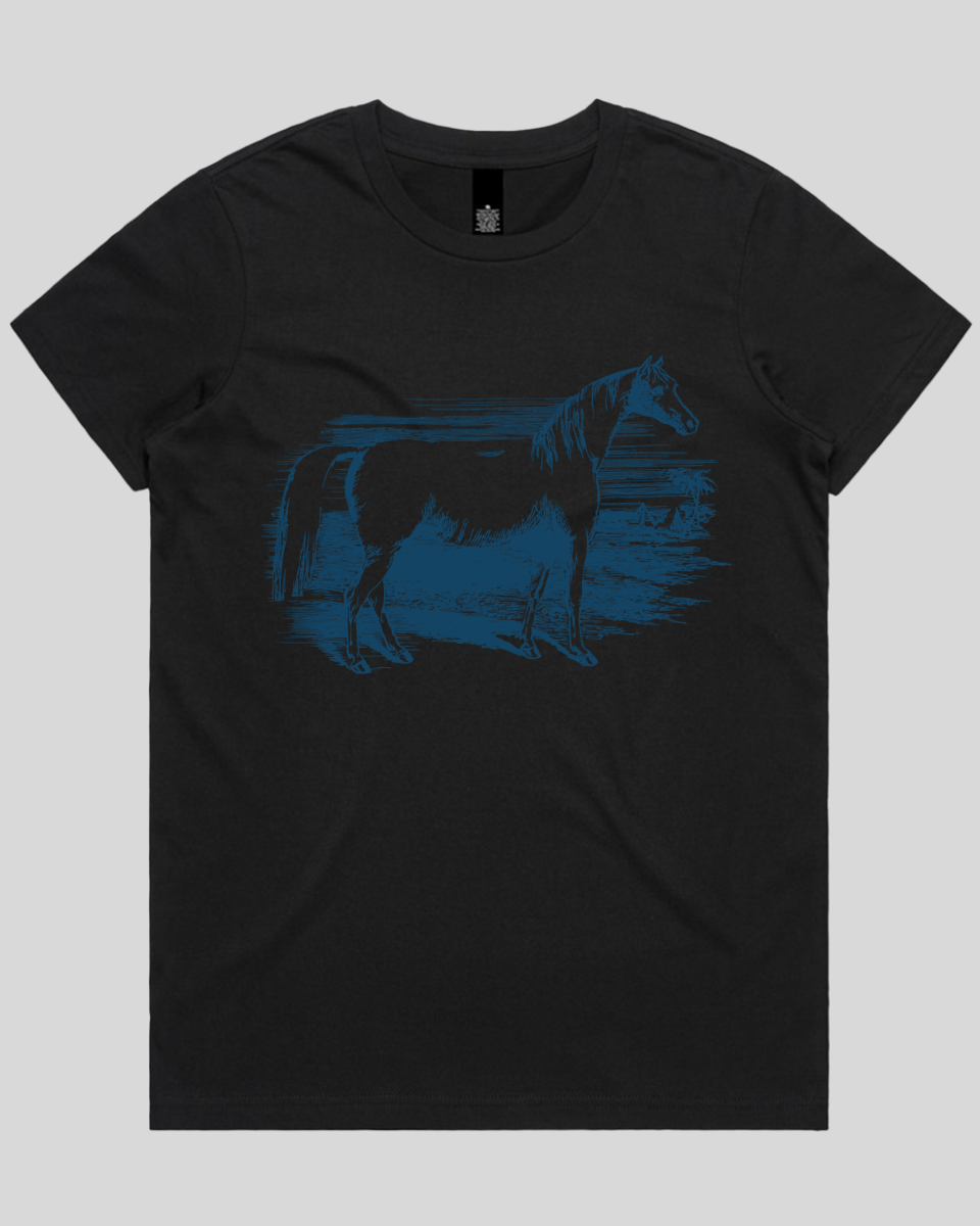 Rustic Horse Field Women's T-Shirt