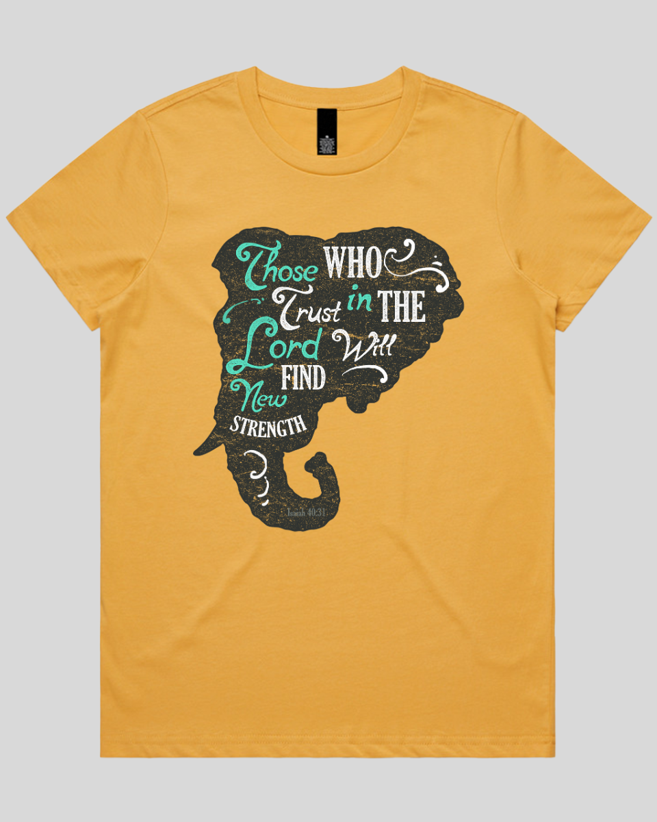 Trust In The Lord Women's T-Shirt