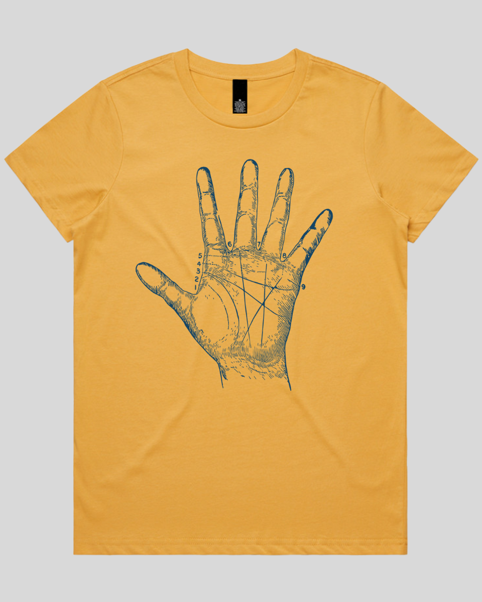 Palm Reading Women's T-Shirt
