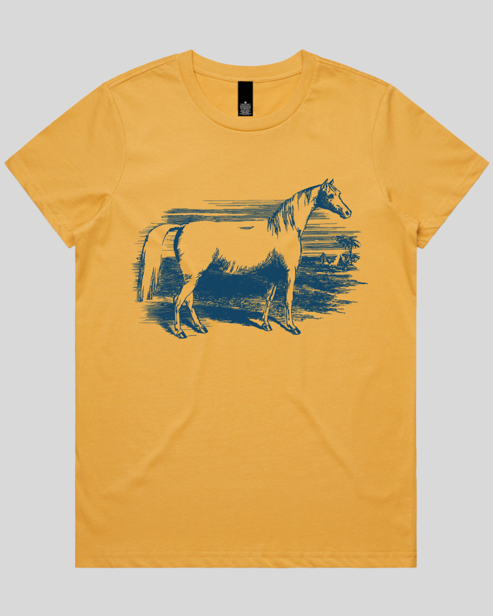 Rustic Horse Field Women's T-Shirt