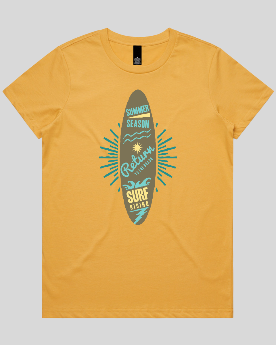 Surf Riding Women's T-Shirt