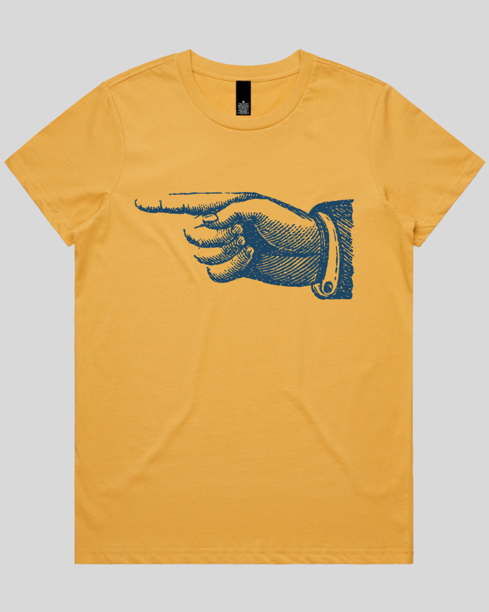 Pointing Finger 2 Women's T-Shirt