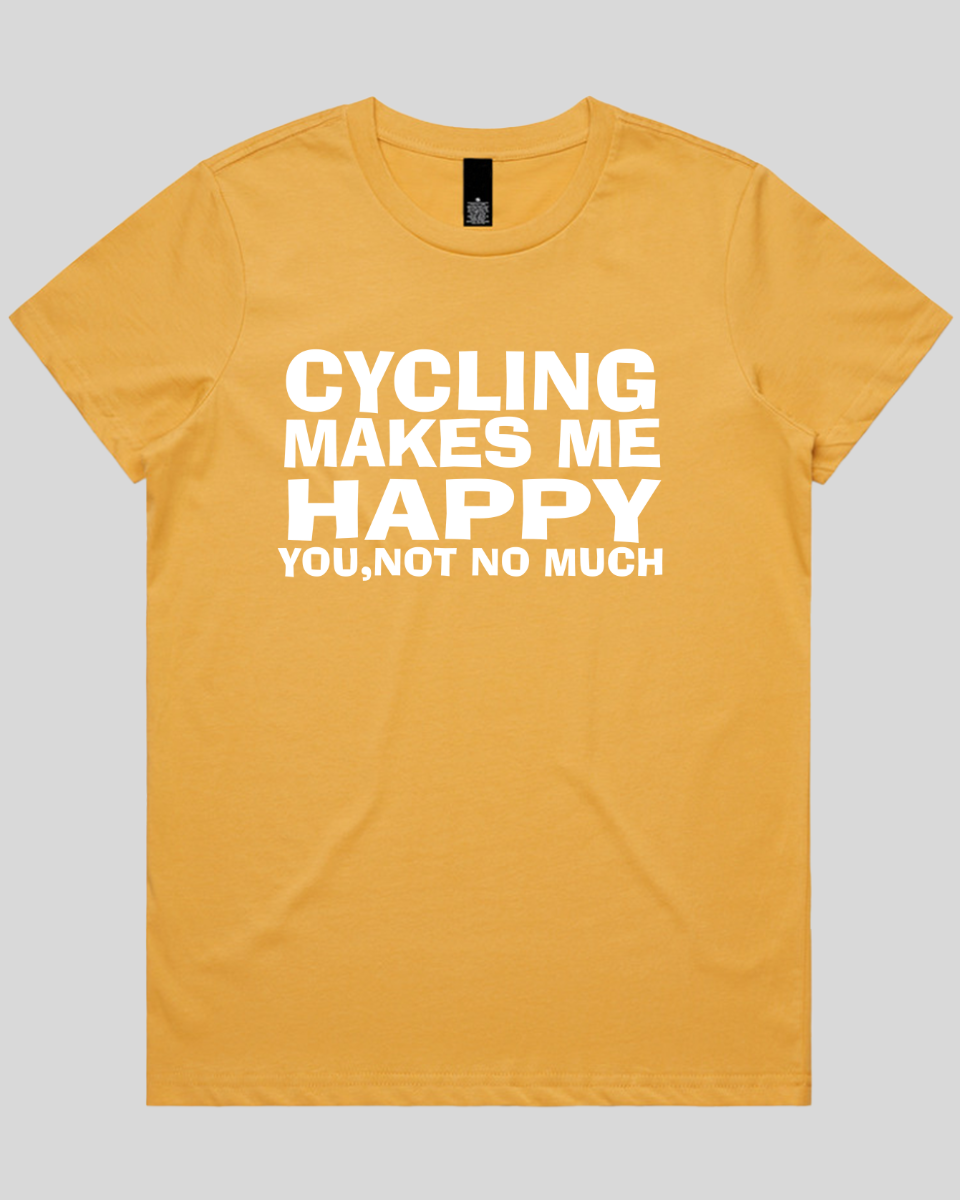 cycling makes me Women's T-Shirt