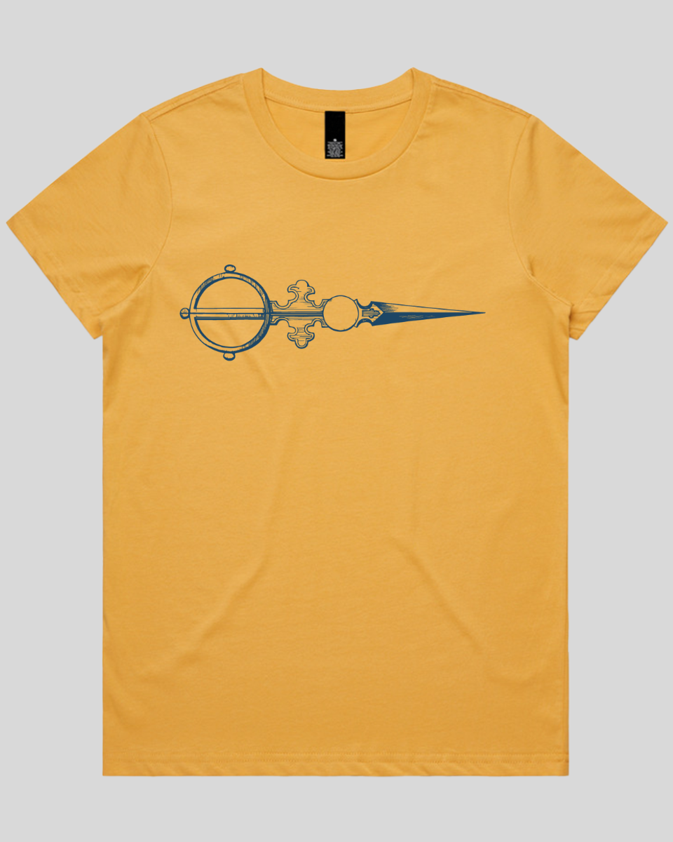 Victorian Needlepoint Scissors Women's T-Shirt