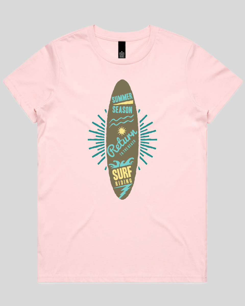Surf Riding Women's T-Shirt