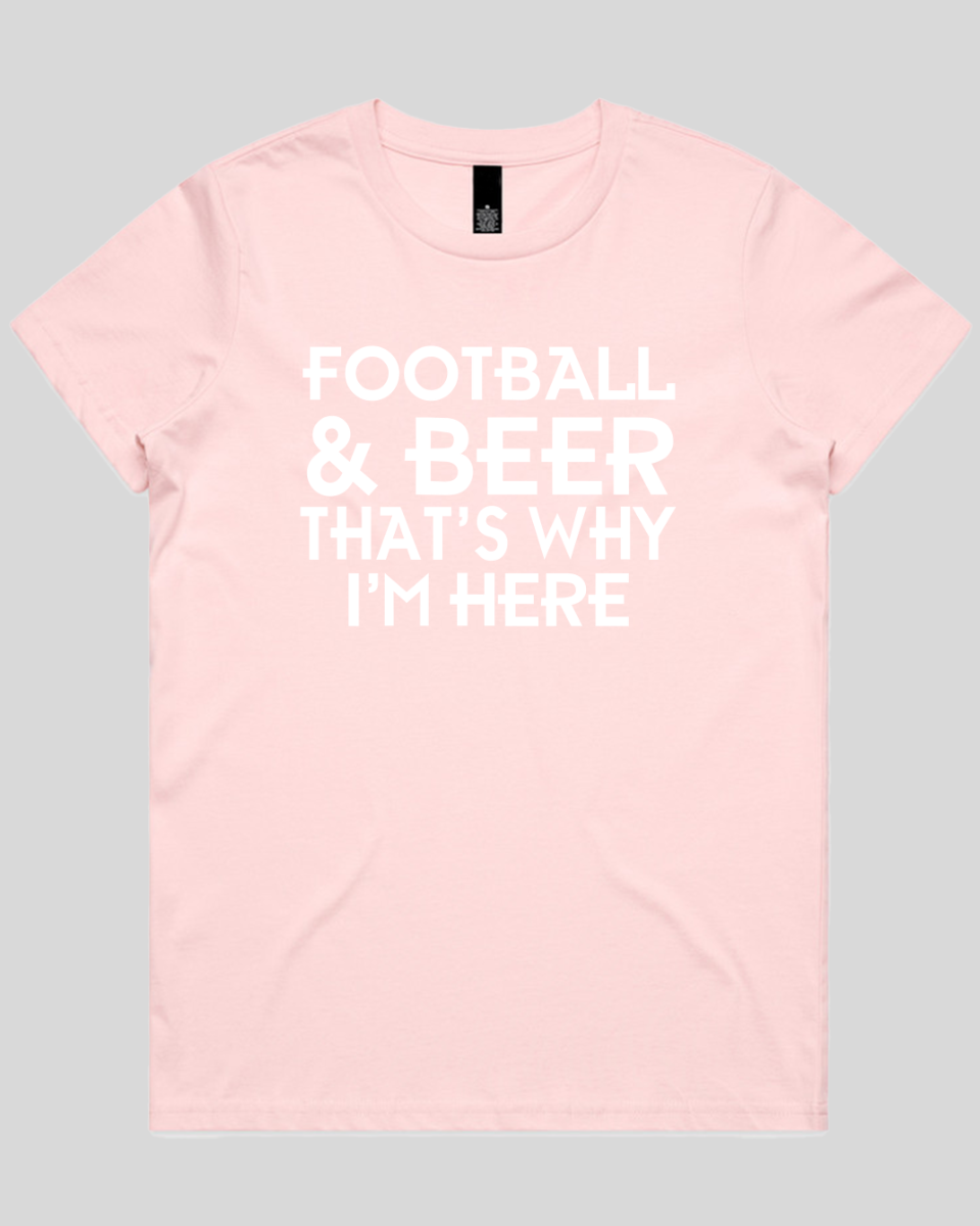 football & beer Women's T-Shirt