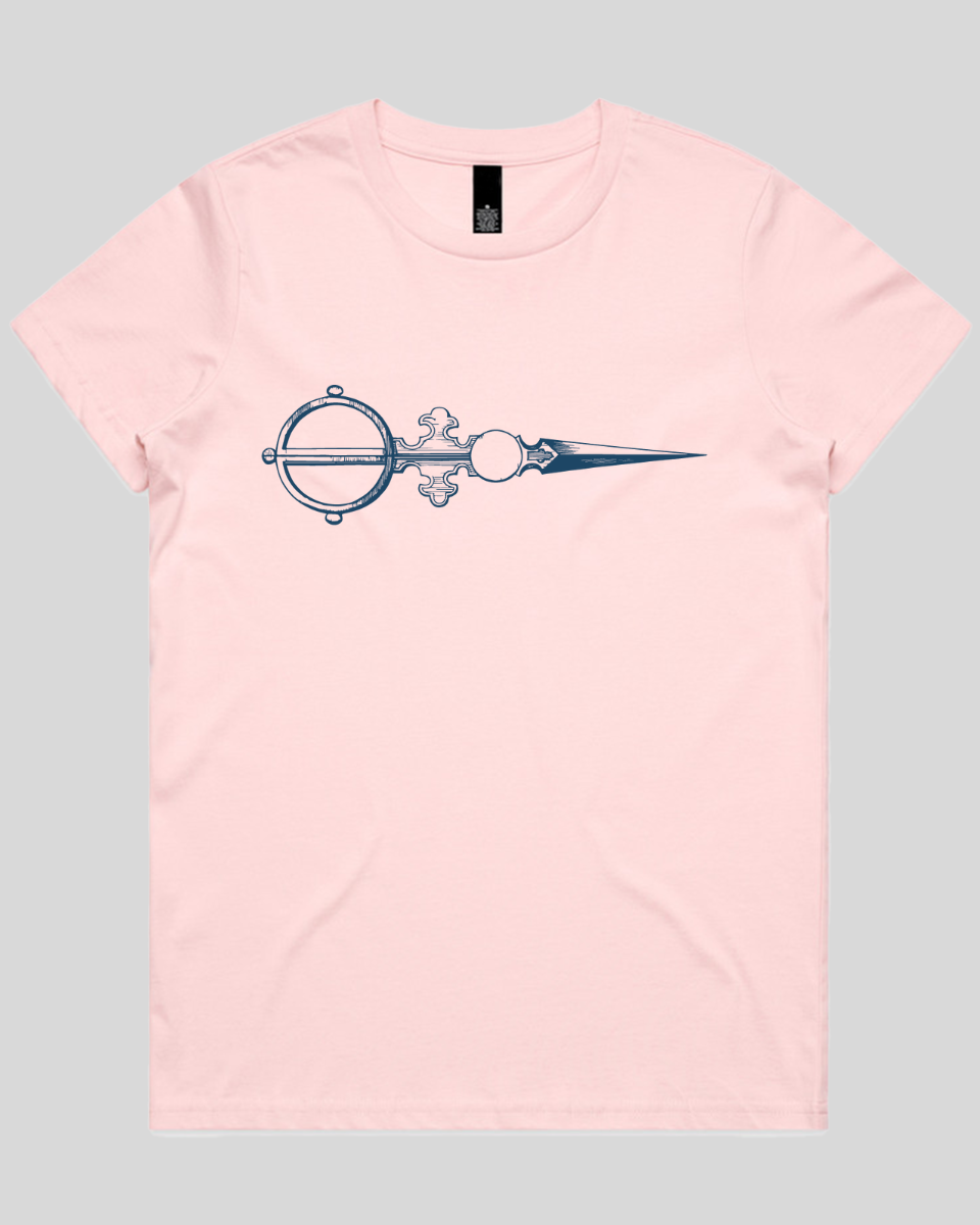 Victorian Needlepoint Scissors Women's T-Shirt
