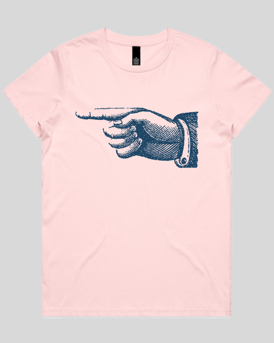 Pointing Finger 2 Women's T-Shirt