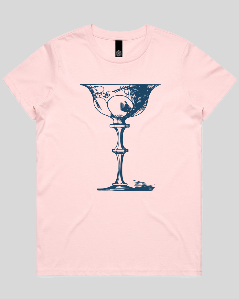 Victorian Cocktail Glass Women's T-Shirt