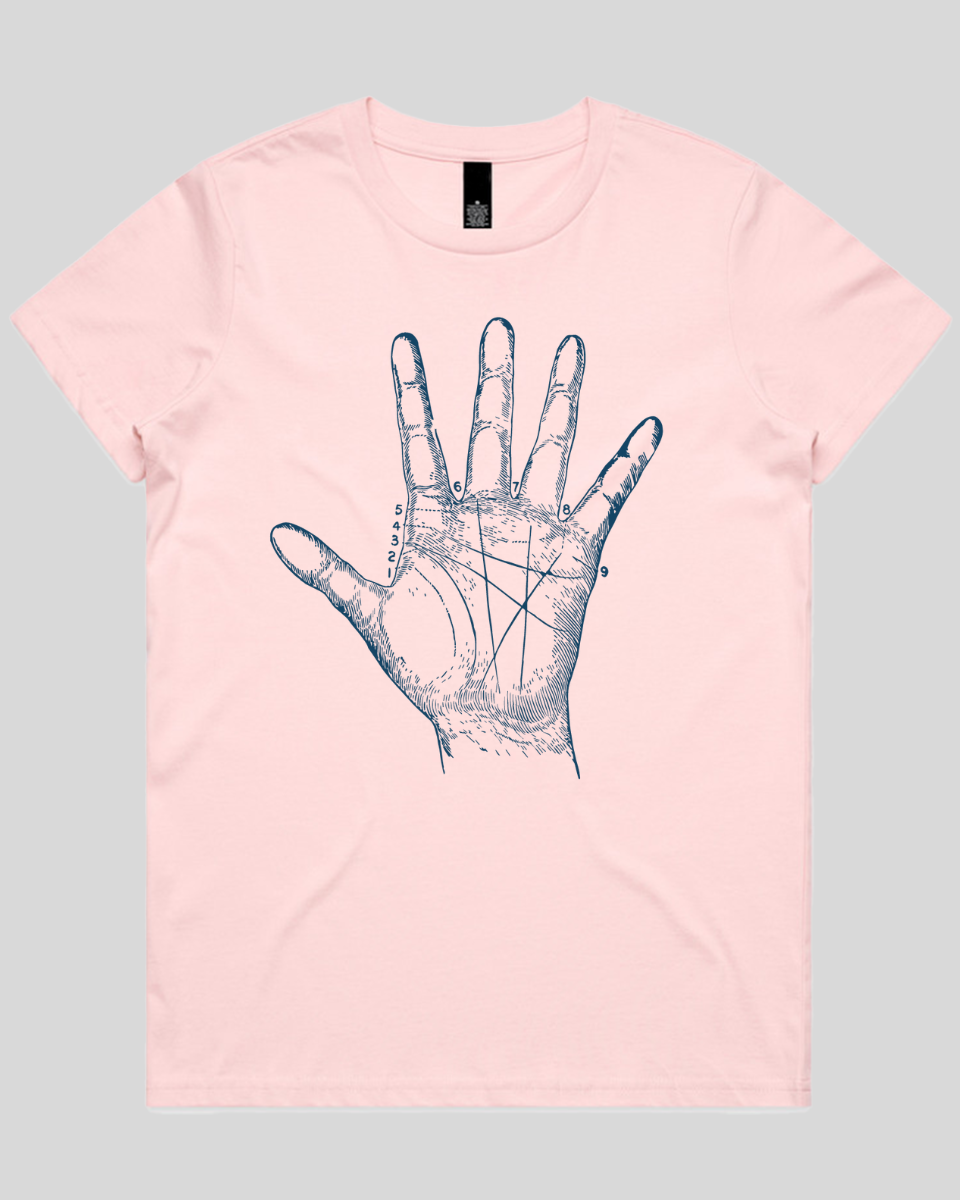 Palm Reading Women's T-Shirt