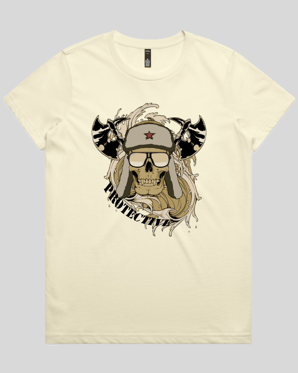 Proactive War Skull Women's T-Shirt