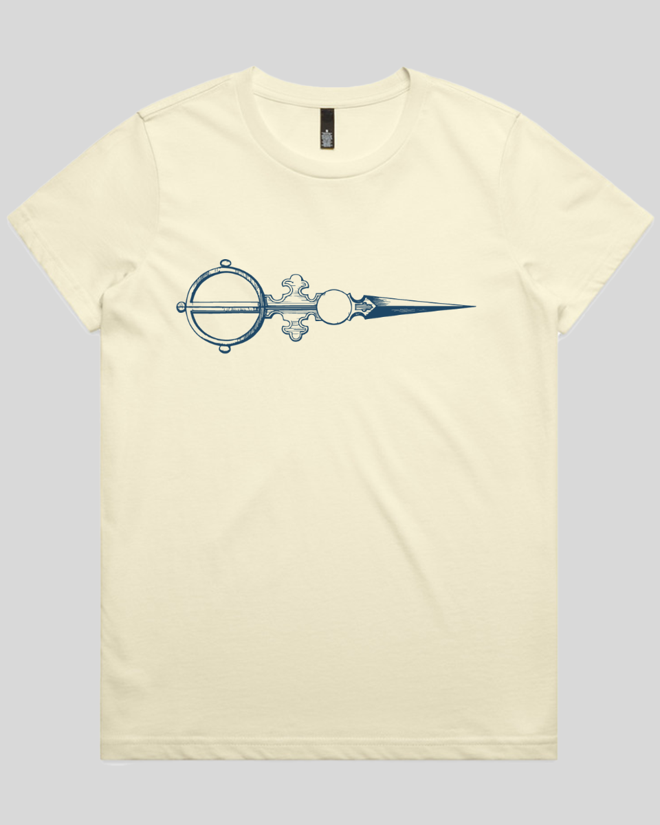 Victorian Needlepoint Scissors Women's T-Shirt