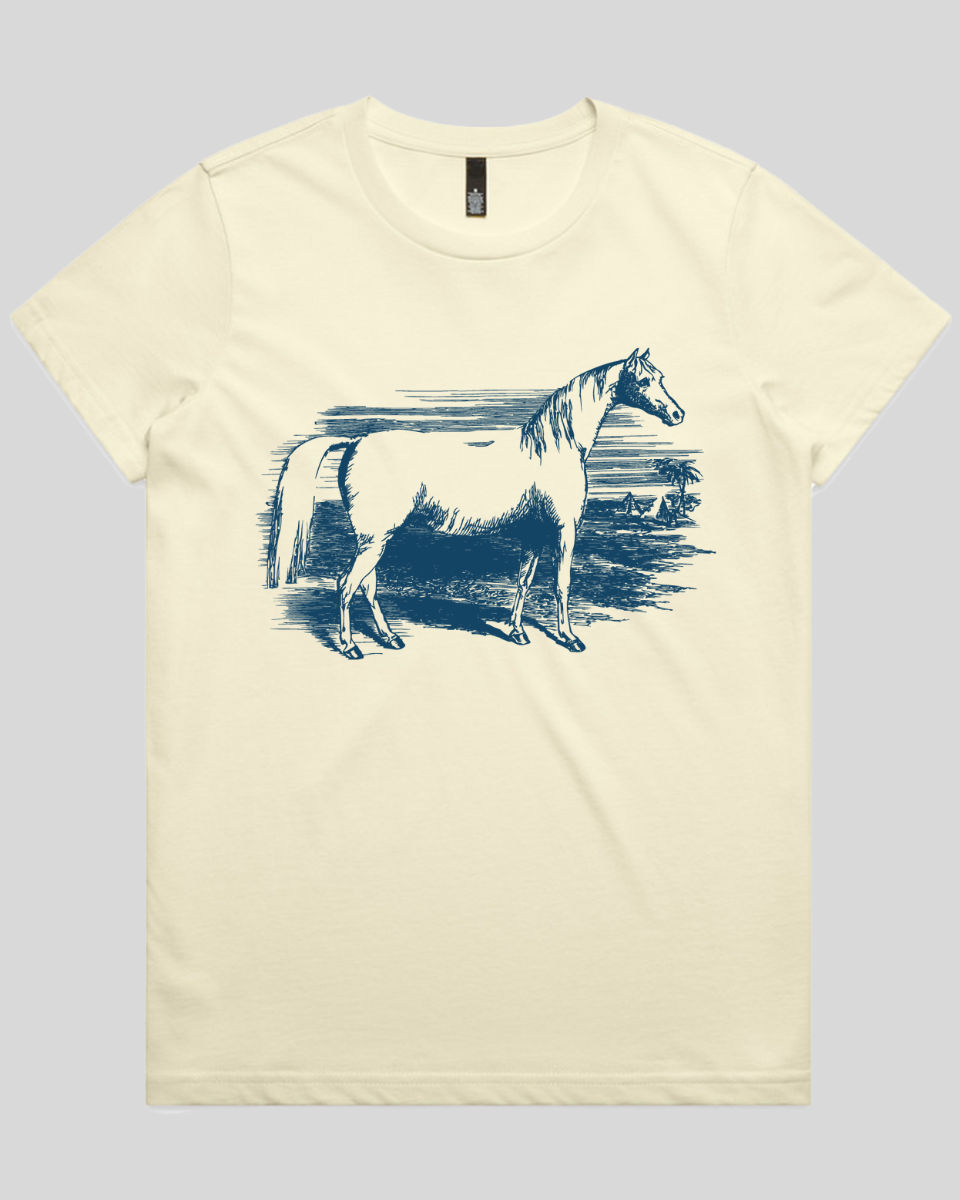 Rustic Horse Field Women's T-Shirt