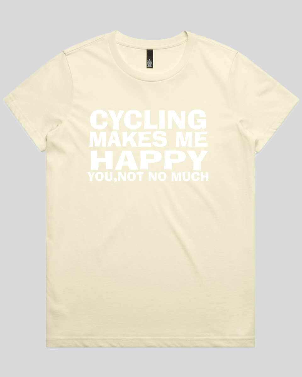cycling makes me Women's T-Shirt