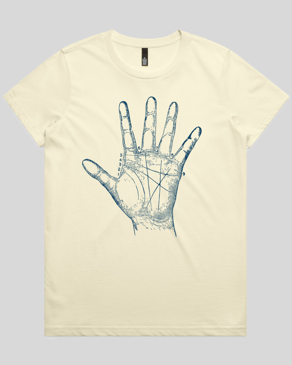 Palm Reading Women's T-Shirt