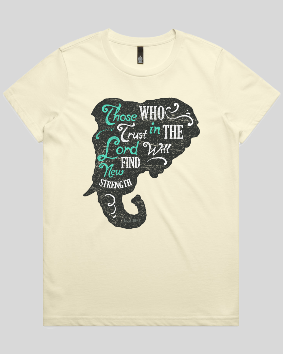 Trust In The Lord Women's T-Shirt