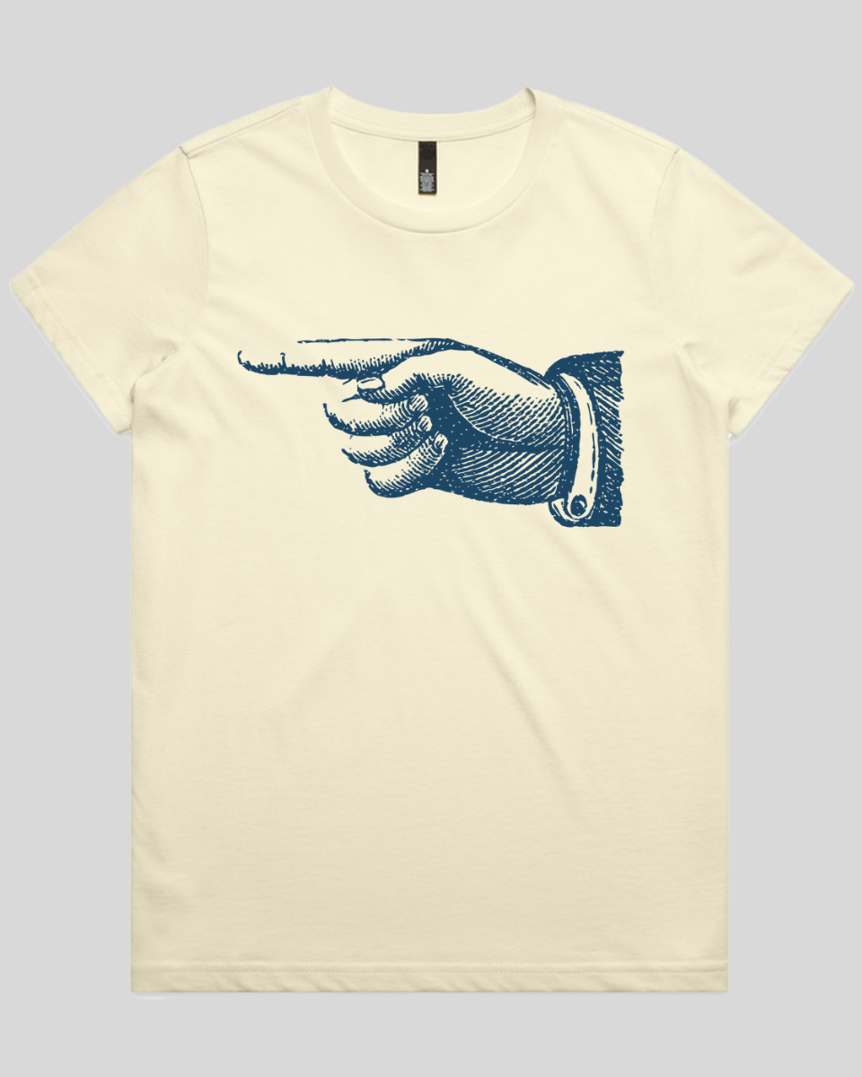 Pointing Finger 2 Women's T-Shirt