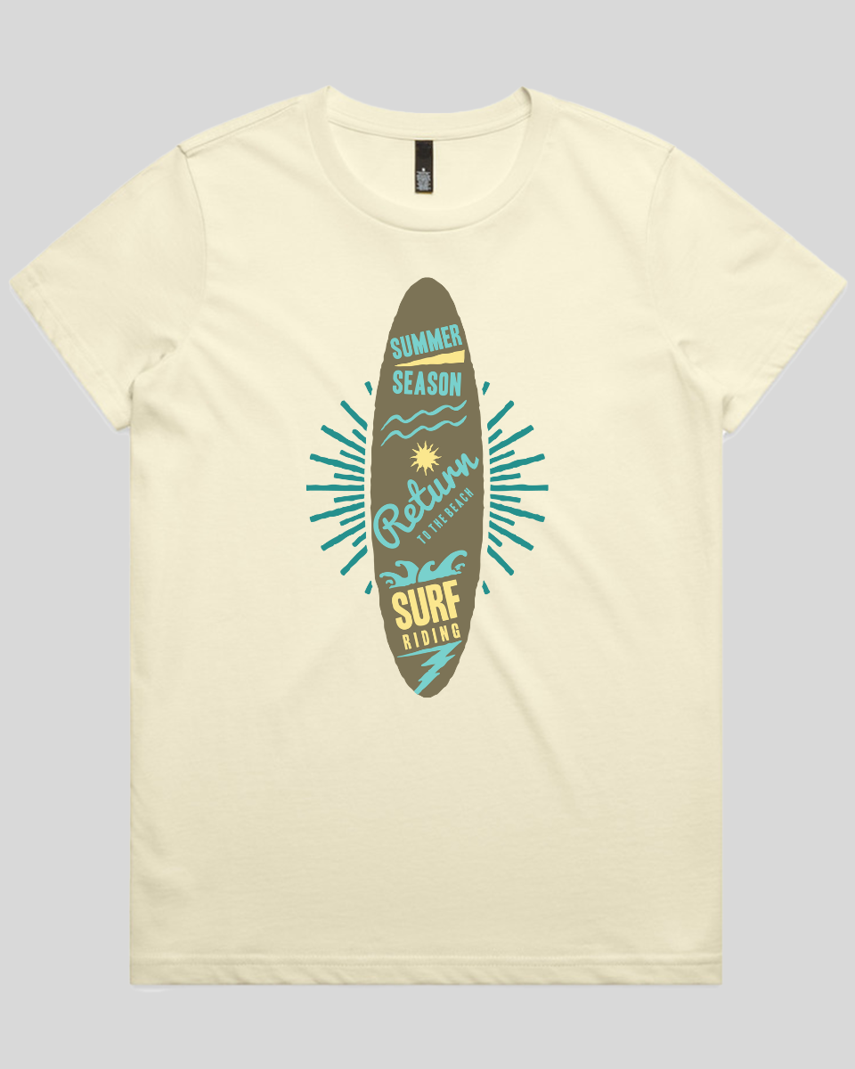 Surf Riding Women's T-Shirt