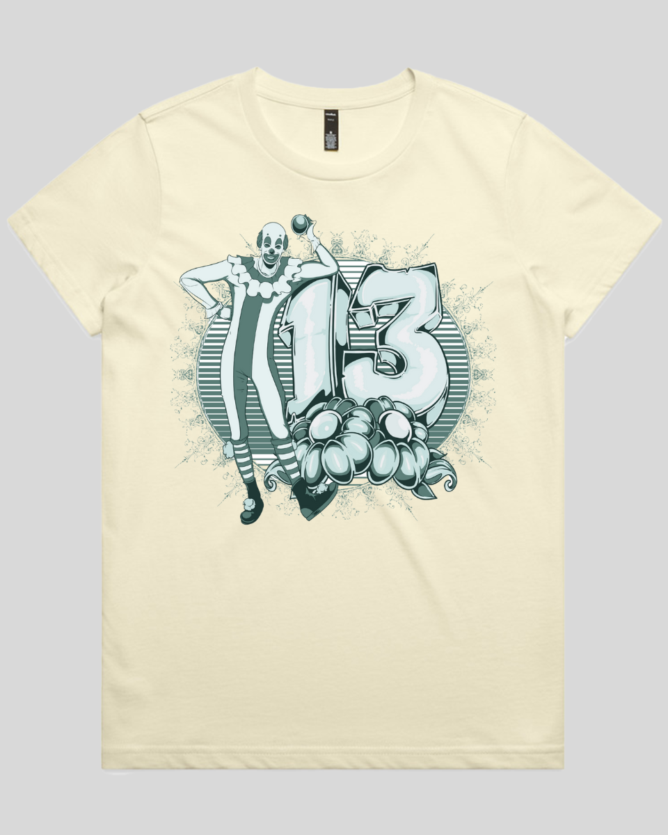 Lucky 13 Clown Women's T-Shirt