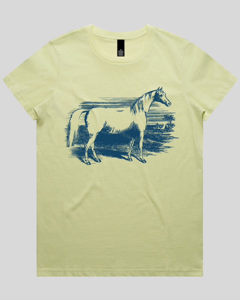 Rustic Horse Field Women's T-Shirt