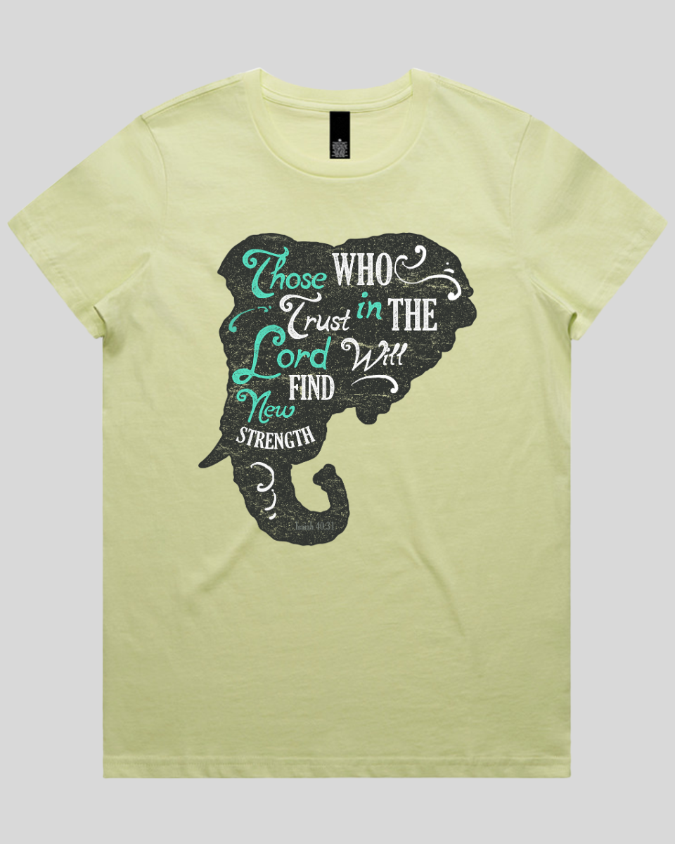 Trust In The Lord Women's T-Shirt