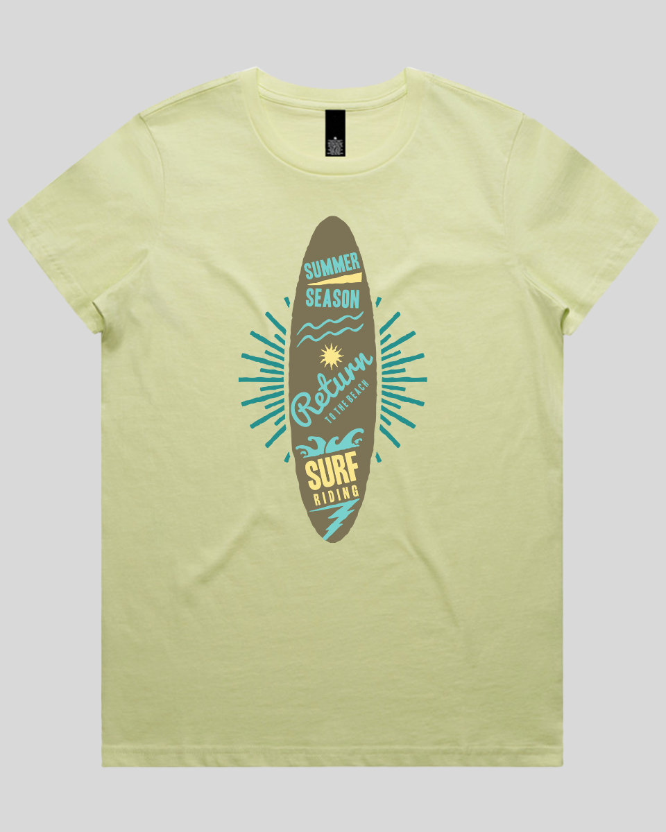 Surf Riding Women's T-Shirt