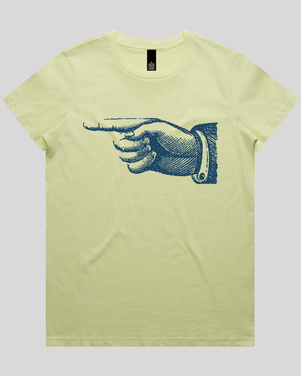 Pointing Finger 2 Women's T-Shirt
