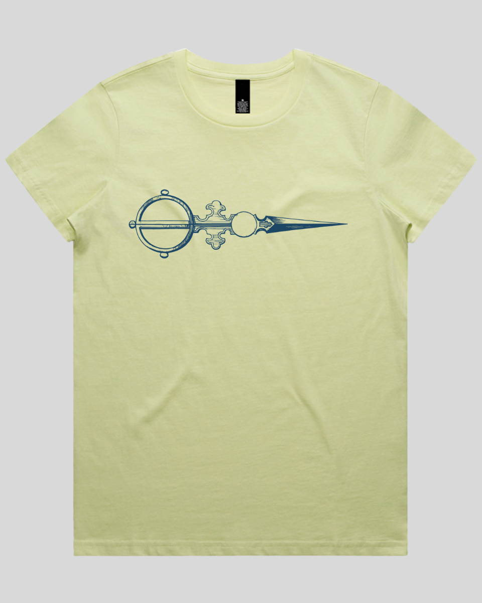 Victorian Needlepoint Scissors Women's T-Shirt